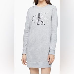 Calvin Klein crew neck sweater dress  EUC